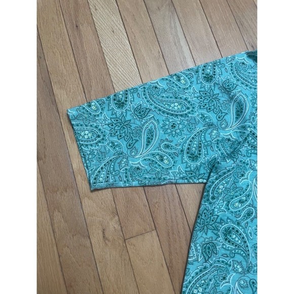 Extra Shenanigans Half Sleeve Shirt-Womens XL-Beautiful Green - Picture 5 of 6